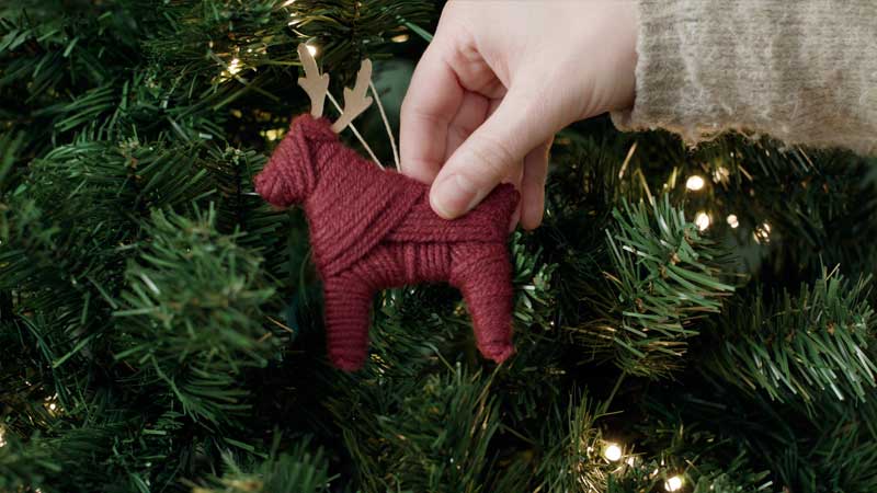 adorno navideño diy manualidad con cricut