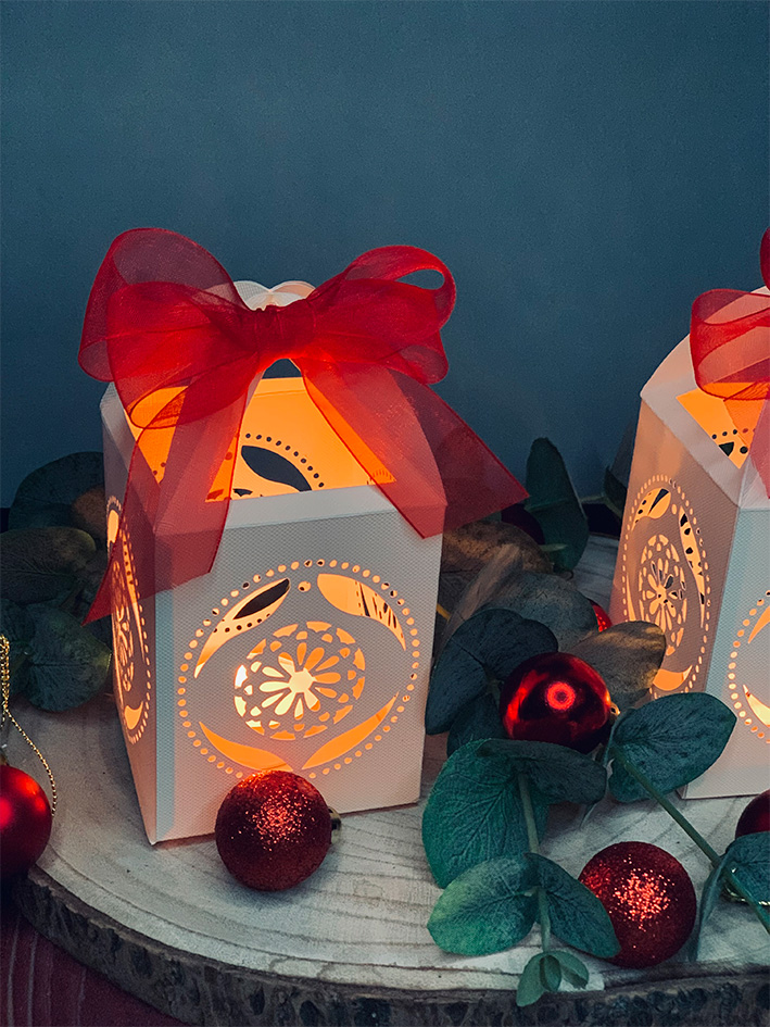 como hacer centros de mesa navidad